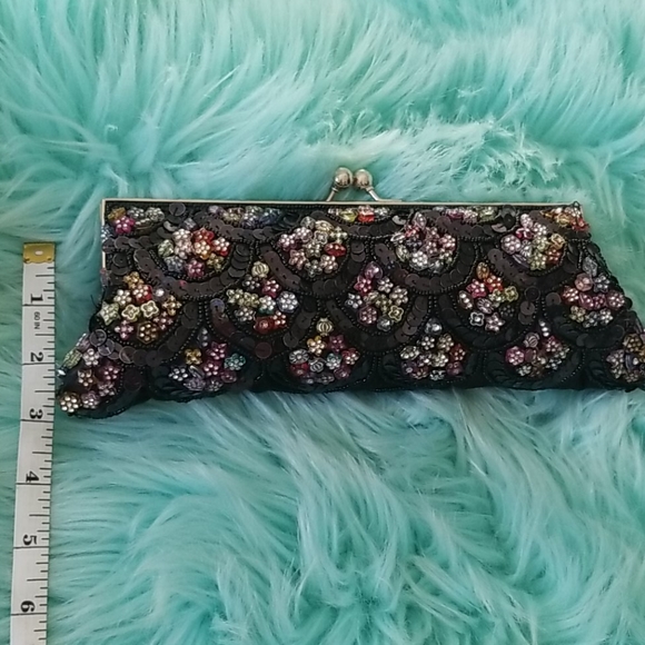 Vintage Beaded Clutch - Picture 5 of 6